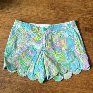 Lilly Pulitzer Buttercup Shorts size 0